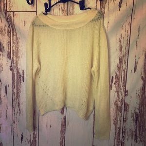 Cream Sweater XXL